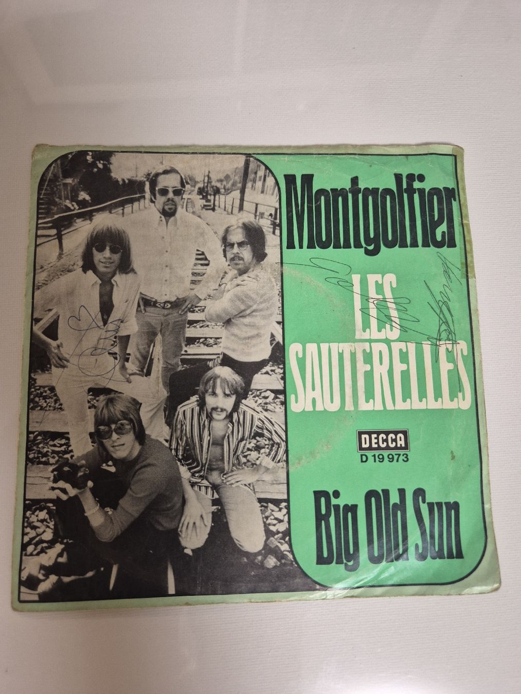 Schallplatten: Montgolfier Les Sauterelles -  Big Old Sun - Single 7 – Gebraucht aus Uster von newwave0 1