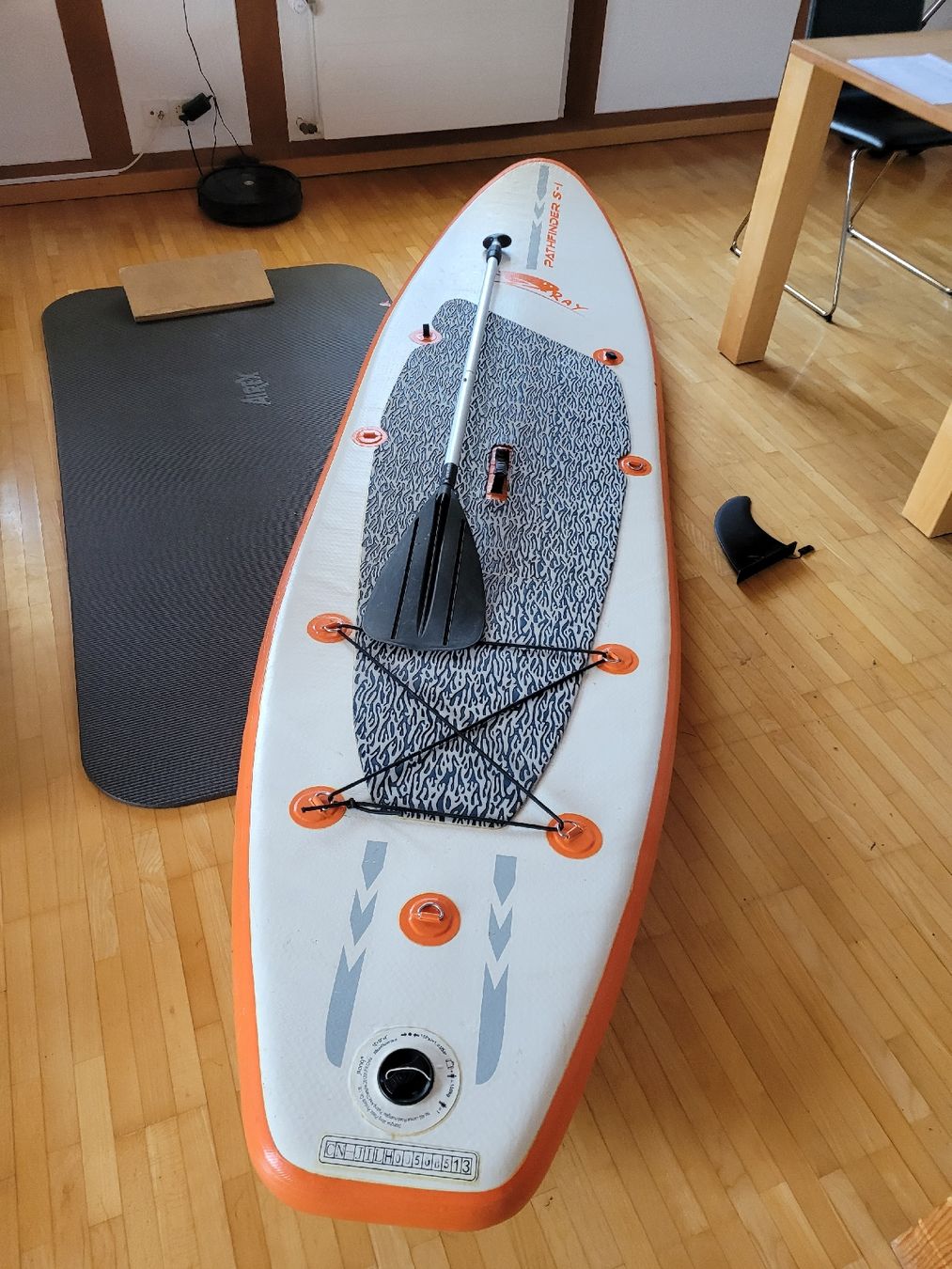 Surfboards & Schwimmbrette: Z-Ray Pathfinder S1 SUP Board Set, aufblasbar  – Gebraucht aus Hettiswil b. Hindelbank von  1