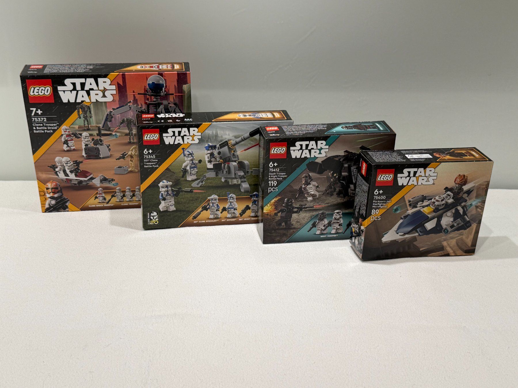 Lego Kit di costruzioni: Neu & OVP LEGO Star Wars Bundle (4 Sets) – Nuovo e nell'imballaggio originale da Muri AG venduto da Lego-Collector