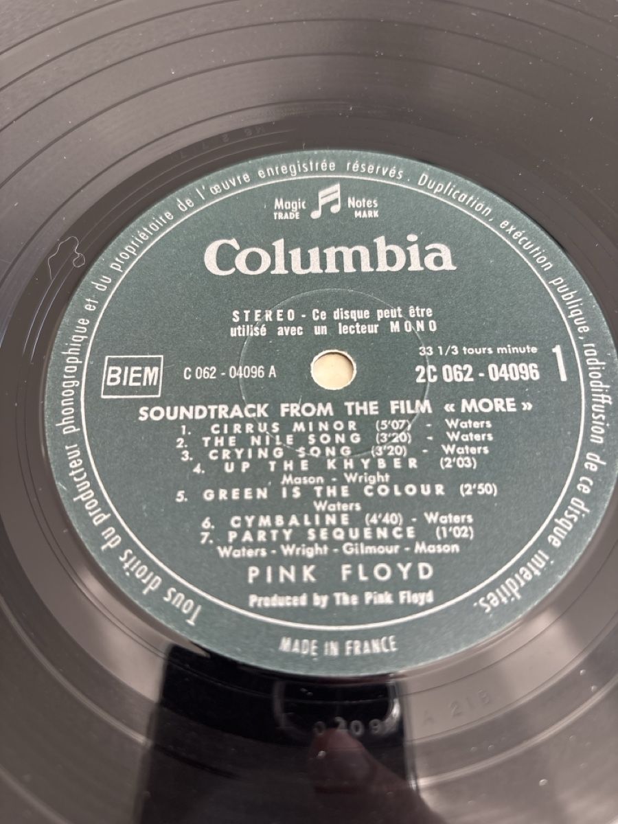 Schallplatten: Pink Floyd - 1969 - Vinyle Rare – Gebraucht aus Glovelier von Jubo1 4