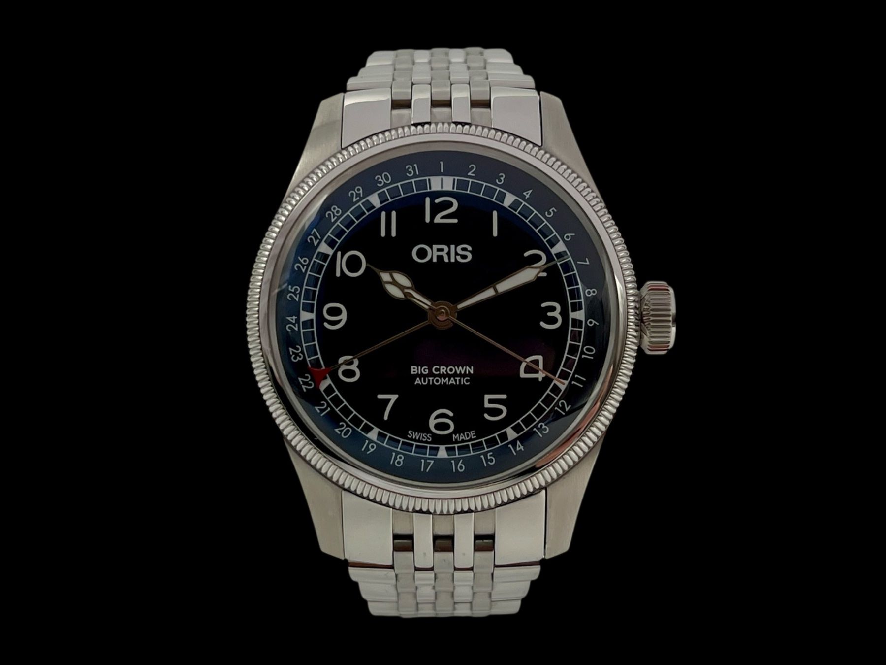 Oris Orologi: Oris Big Crown Waldenburgerbahn Limited Edition | Full Set + – Usato da Suhr venduto da watcherswiss