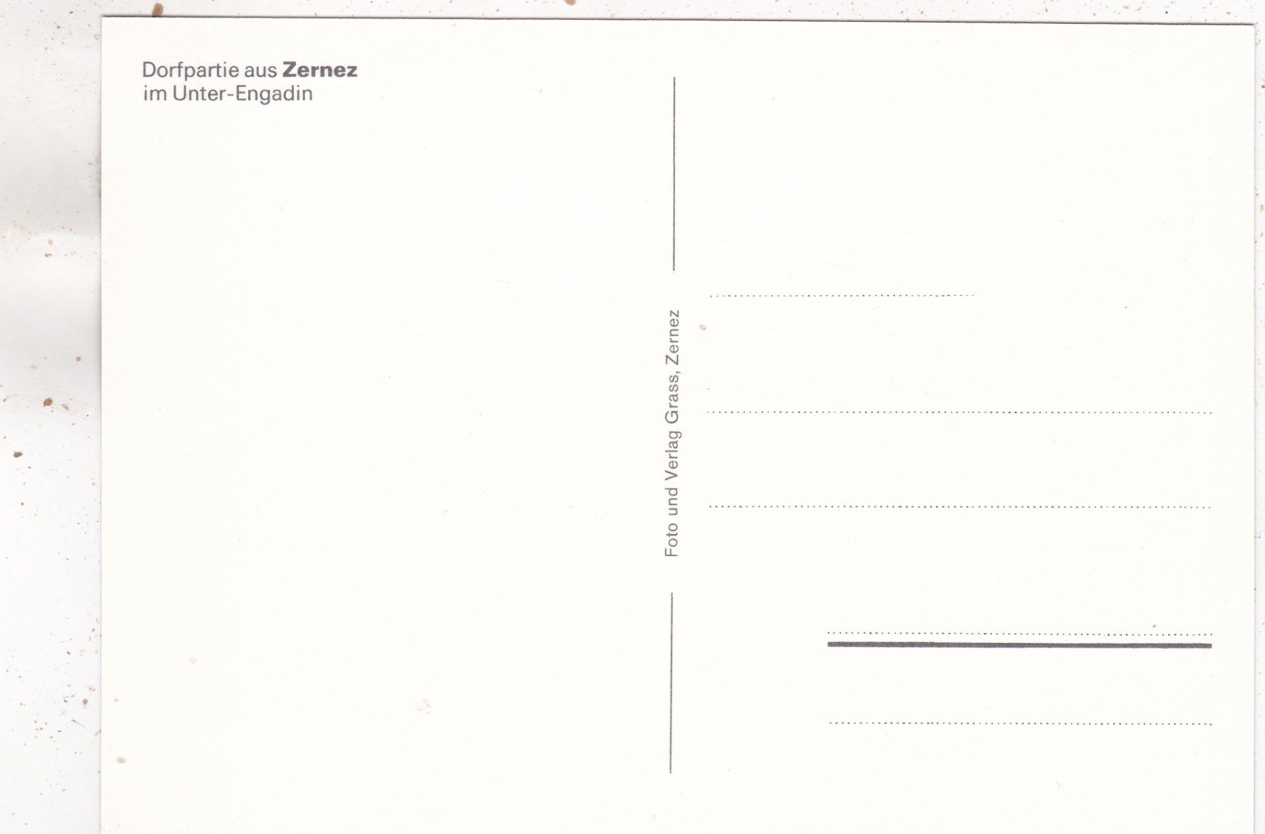 Cartoline postali: Zernez – Usato da Herisau venduto da Lisegrat2008 1
