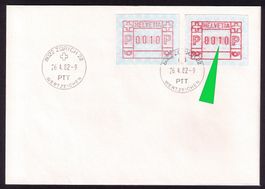 ATM 6_Abart "ZIFFERBRUCH KURZE 1" von Zürich_Brief 26.4.82 !