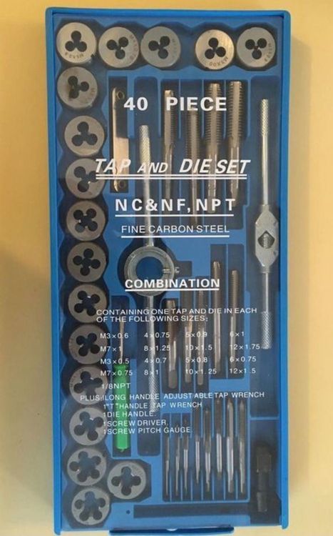 Tous les outils: Gewindebohrer/Schneider Set 40-tlg. – Neuf (Voir description) à Heerbrugg par ProBau-Liq 6
