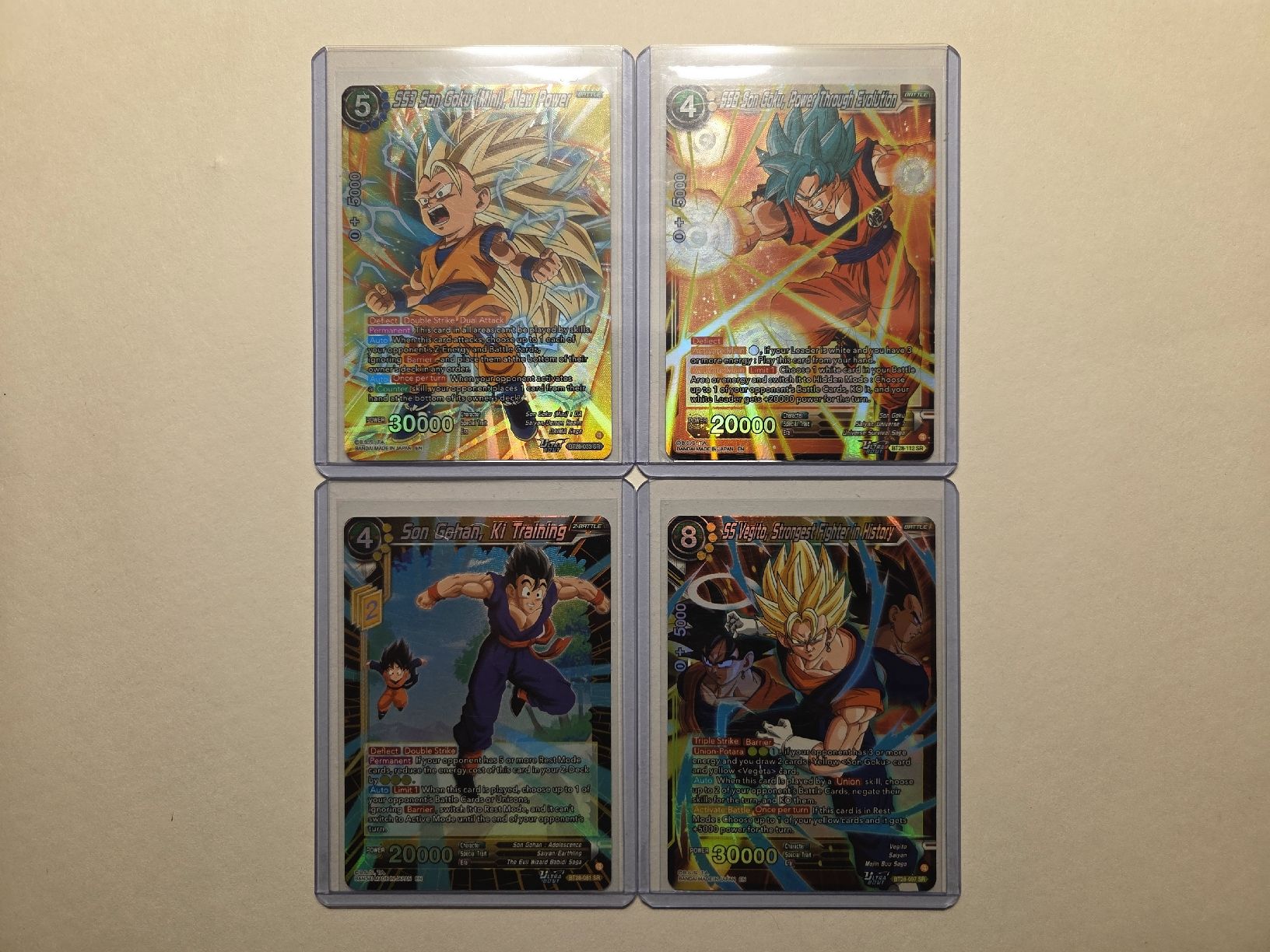 Bandai Carte collezionabili: Dragon Ball diverse SR – Nuovo (secondo la descrizione) da Stachen venduto da Gon_Soku 1