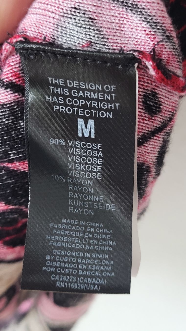 Custo Barcelona Vestiti: Custo Barcelona Kleid gemustert Grösse M  – Usato da Muttenz venduto da Igma 3