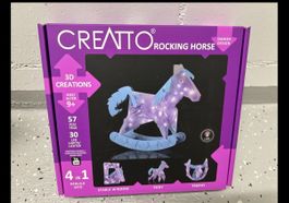 CREATTO Schaukelpferd 4 in 1, 3D Creations, Neu, OVP! (53)