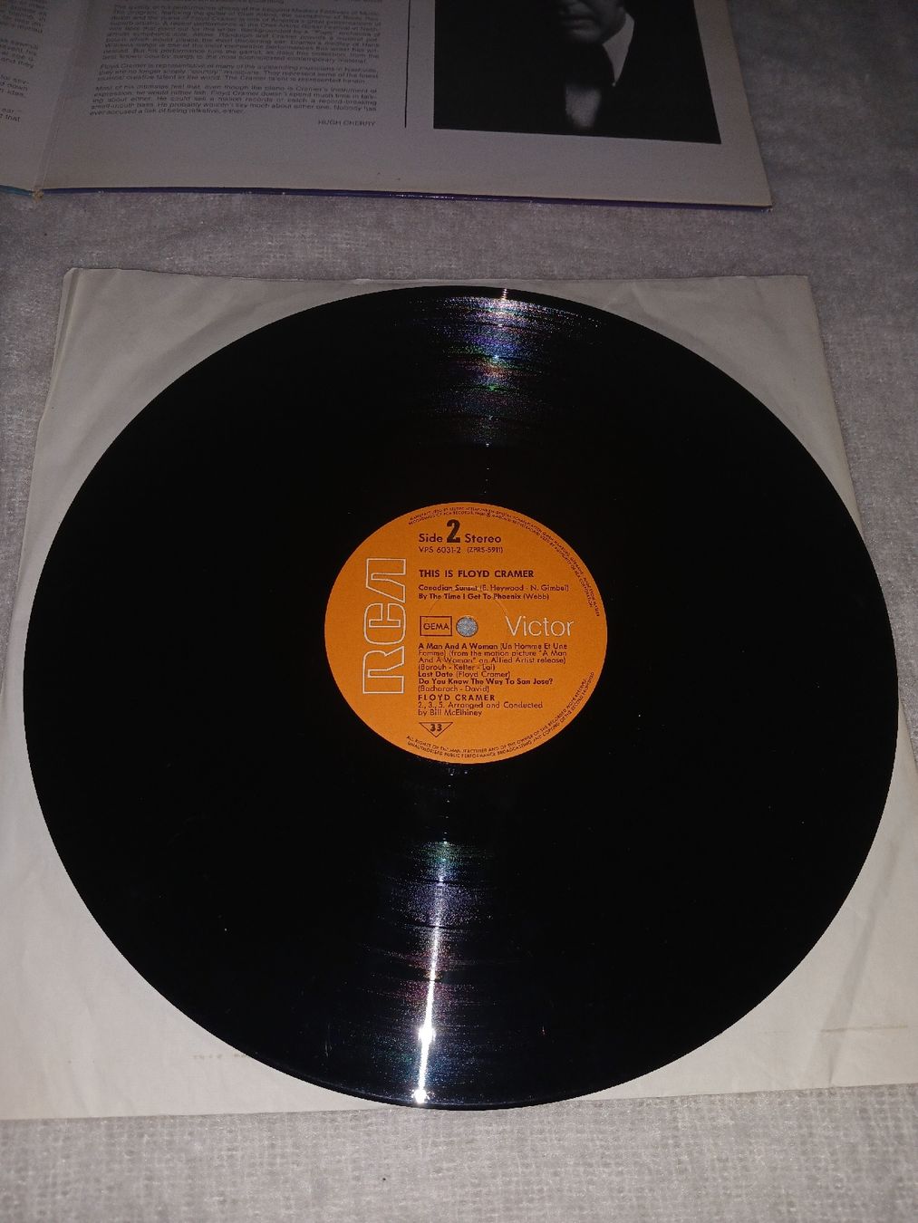 Dischi in vinile: Floyd Cramer-This is Floyd Cramer – Usato da Uster venduto da ver_x82p 5