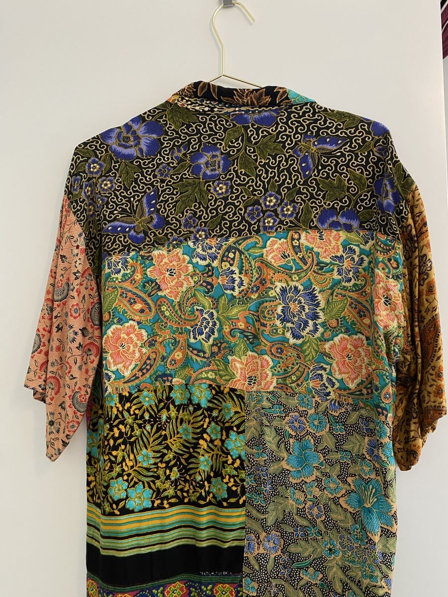 Camicette: Patchwork Shirt multicoloured – Nuovo (secondo la descrizione) da Zürich venduto da KaroBra 4