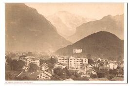 Fotografie Interlaken, Blick auf die Sta