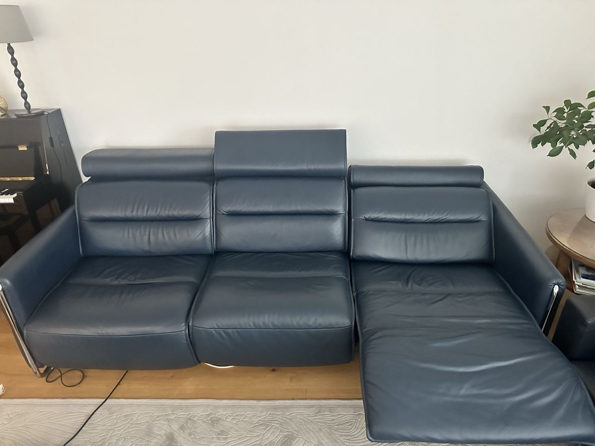 Stressless Sofas: Sofa von Stressless dunkelblau  – Gebraucht aus Hergiswil NW von OliverSA 1