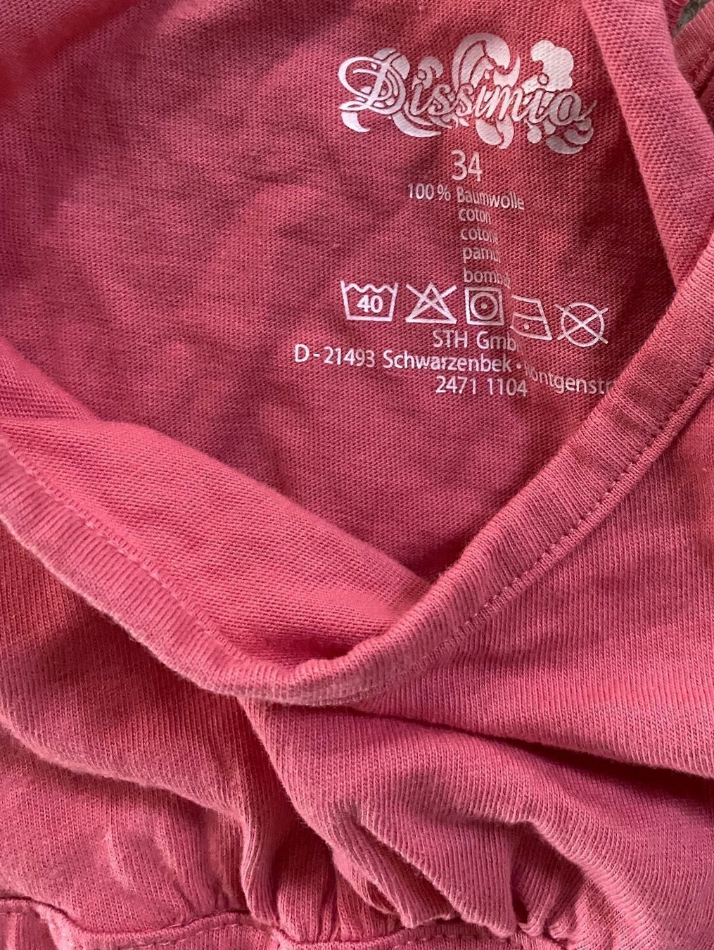 Top: Trägertop pink 34 – Usato da Altendorf venduto da Ga04 1