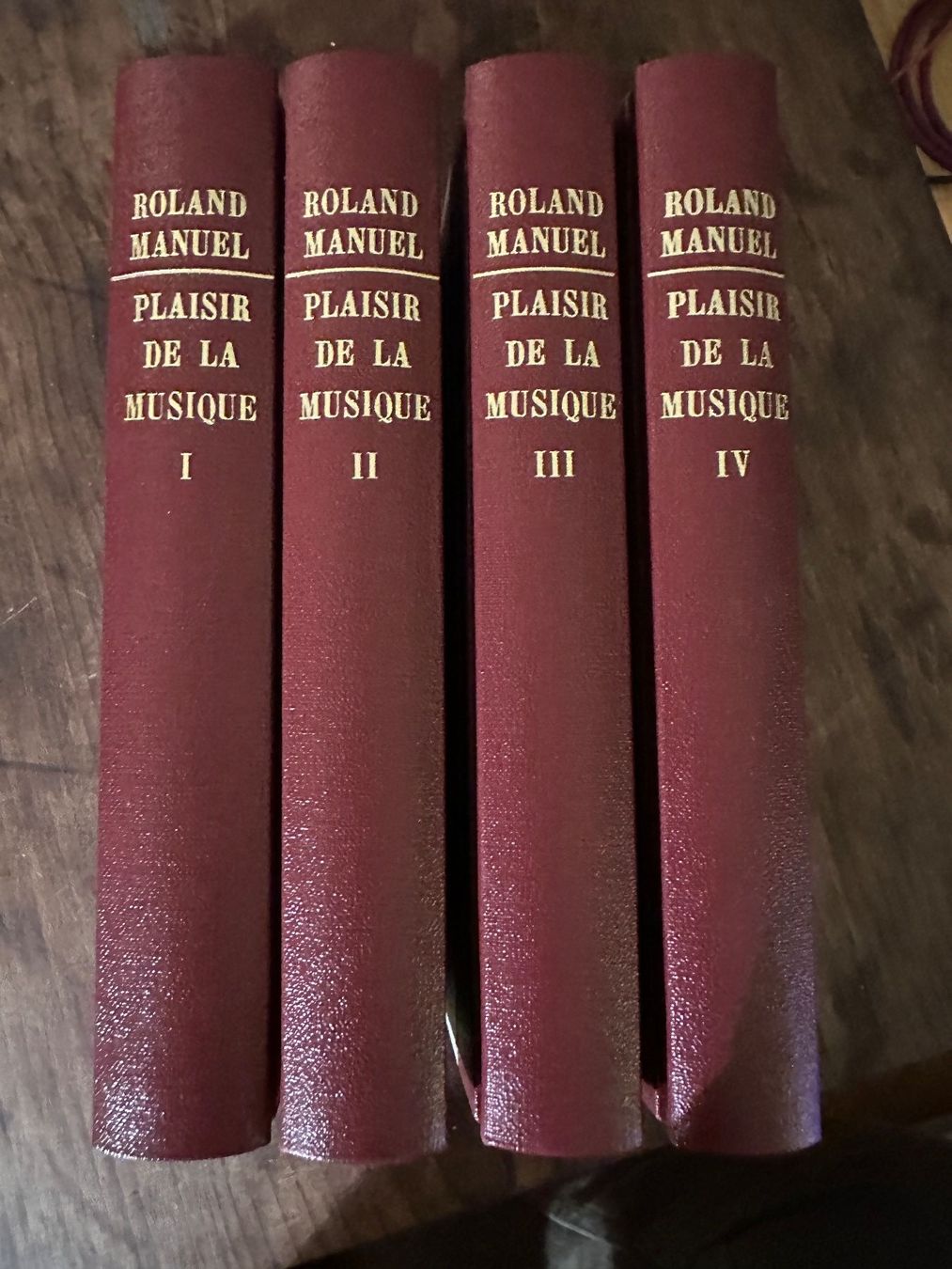 Libri: Roland Manuel: Plaisir de la musique – Usato da Zürich venduto da allp
