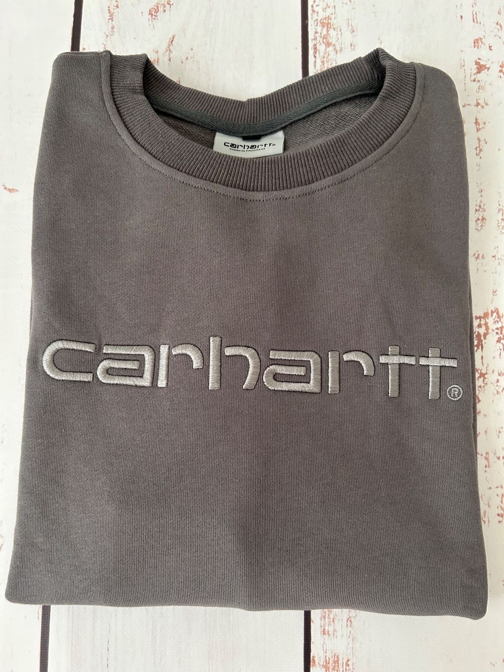 Carhartt Maglioni & Felpe: Sweetshirt Carhartt Grey Gaffit M size – Nuovo (secondo la descrizione) da Zürich venduto da Ferienan 2