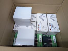 Lagerabverkauf LED Aussenleuchten, Deckenleuchten + Spots
