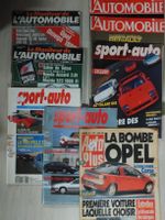 Lot de revues automobiles vintage - collectionneur