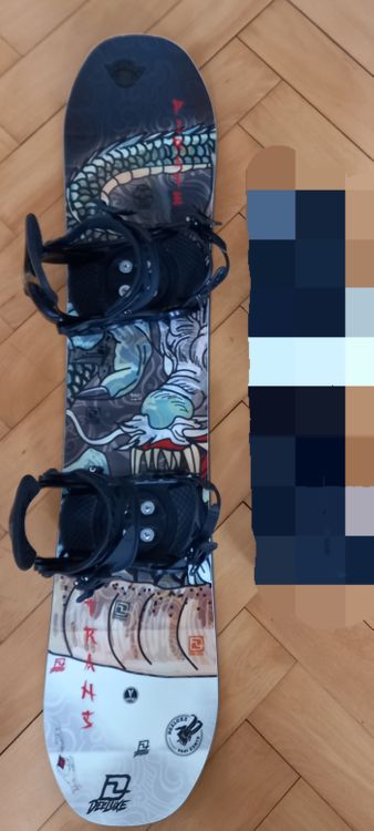 Pack snowboard | Planche avec fixations pour enfants & adultes