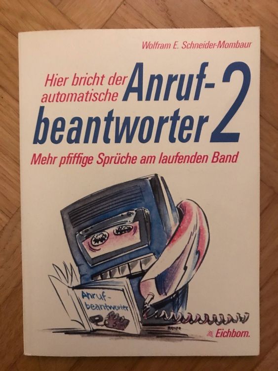 Witzige Anrufbeantworter Spruch Büchlein Kaufen auf Ricardo