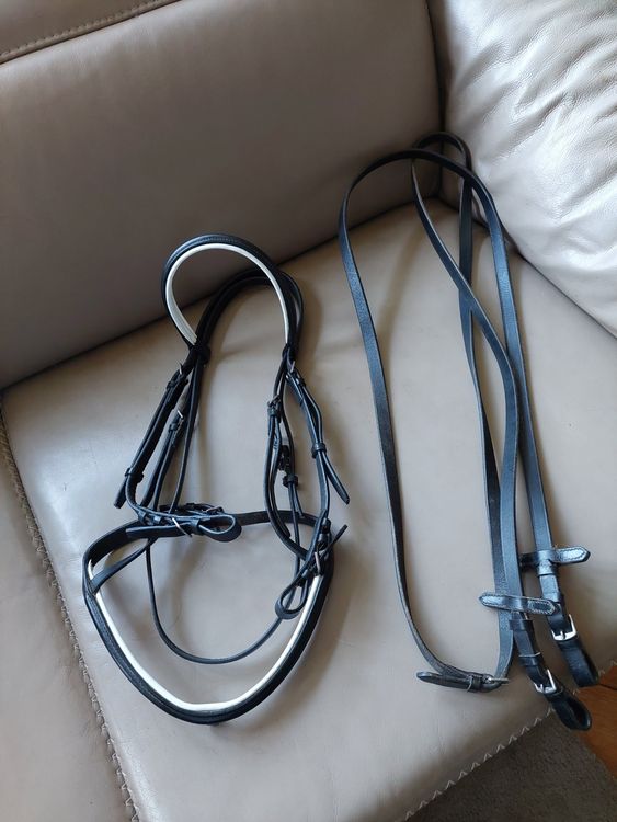 NETPROSHOP Schabracke Full - Mit Silbernem Paspelband