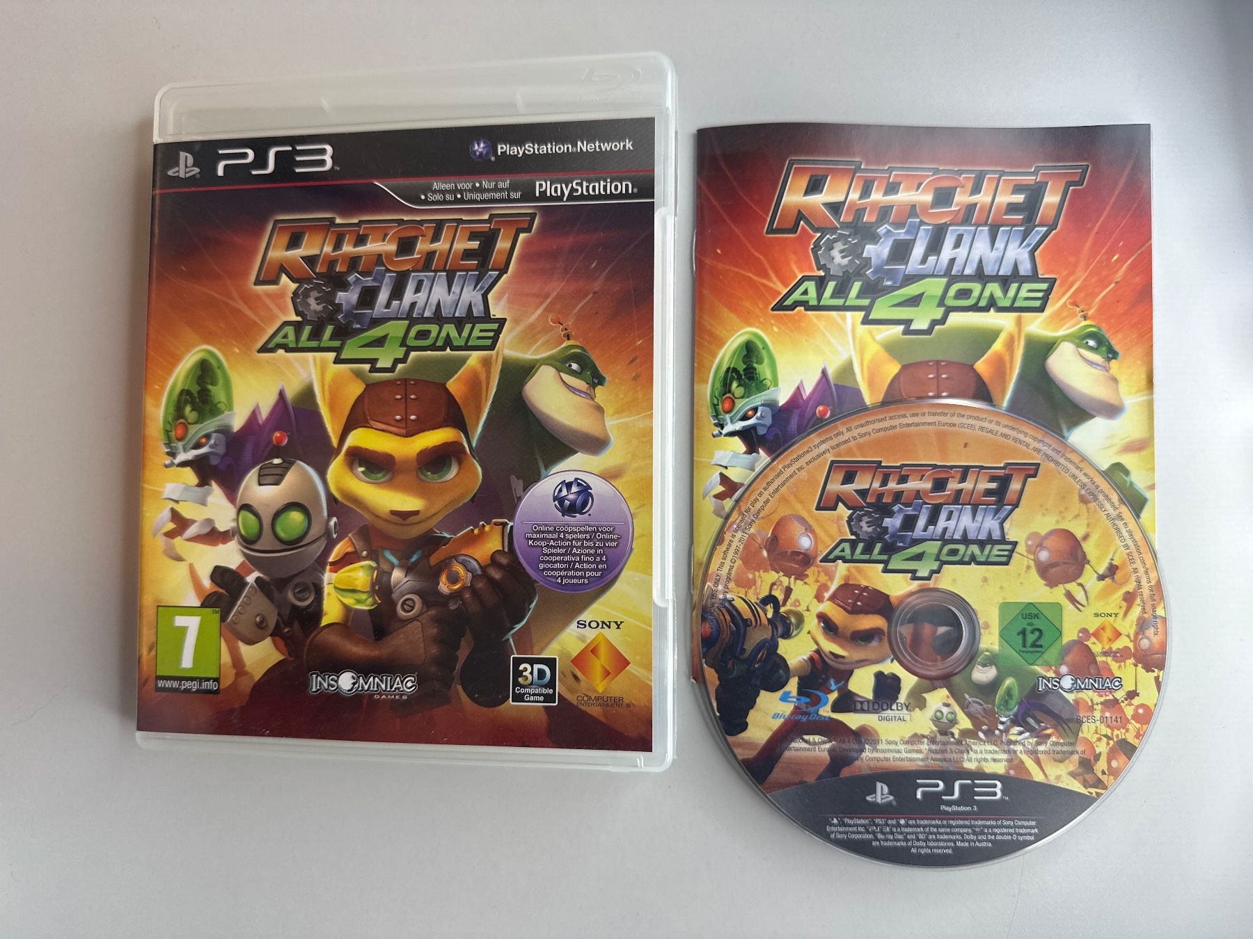 Sony Giochi: Ratchet & Clank all 4 one - PS3 – Usato da St.gallen venduto da taduz