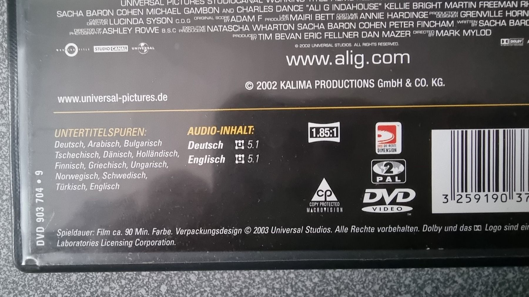 Tutti i DVDs: DVD Ali G Indahouse – Usato da Oetwil am See venduto da fineli2 1