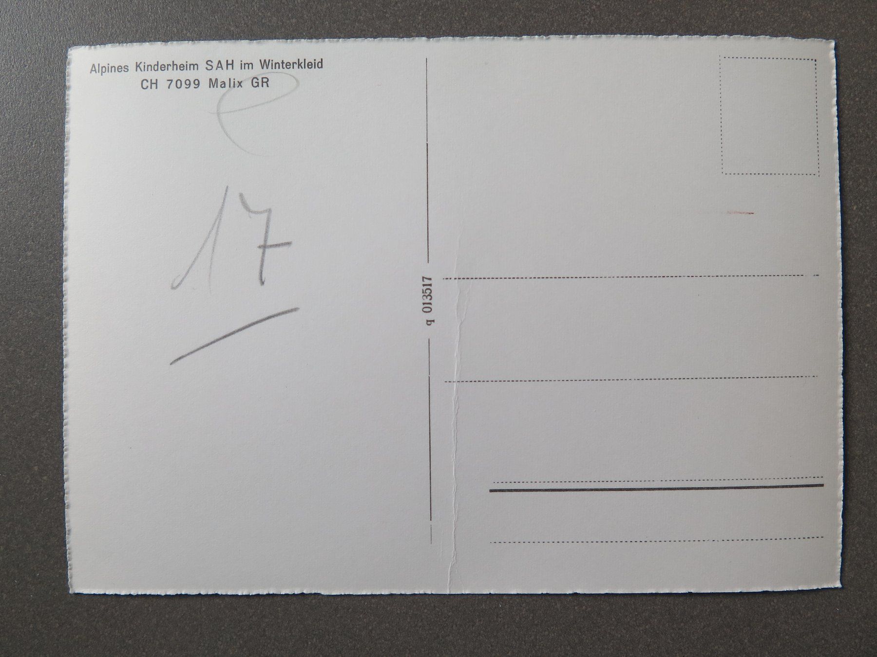 Cartoline postali: MALIX - ALPINES KINDERHEIM – Usato da Wittenbach venduto da lipasal 1