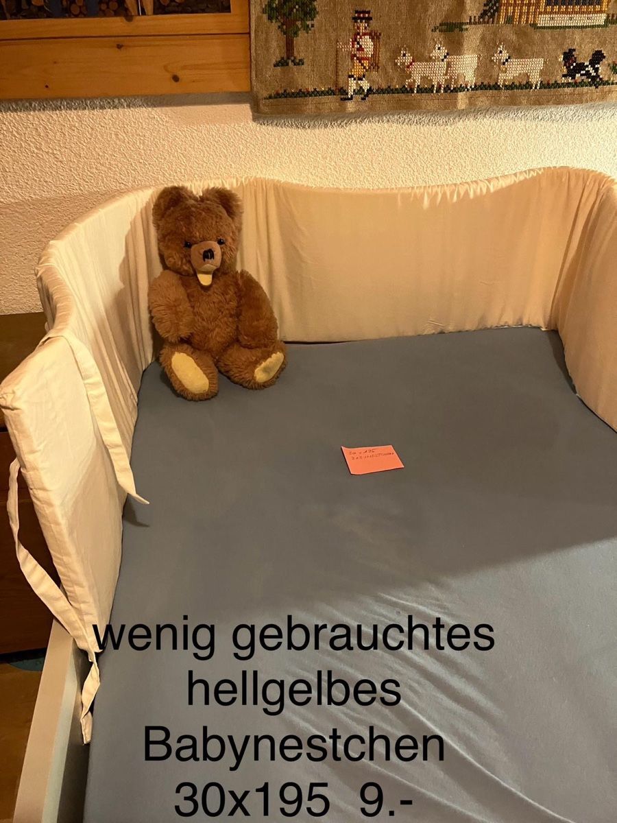 Materassi: Babynestchen hellgelb 30x195cm – Usato da Uttigen venduto da daeni_83