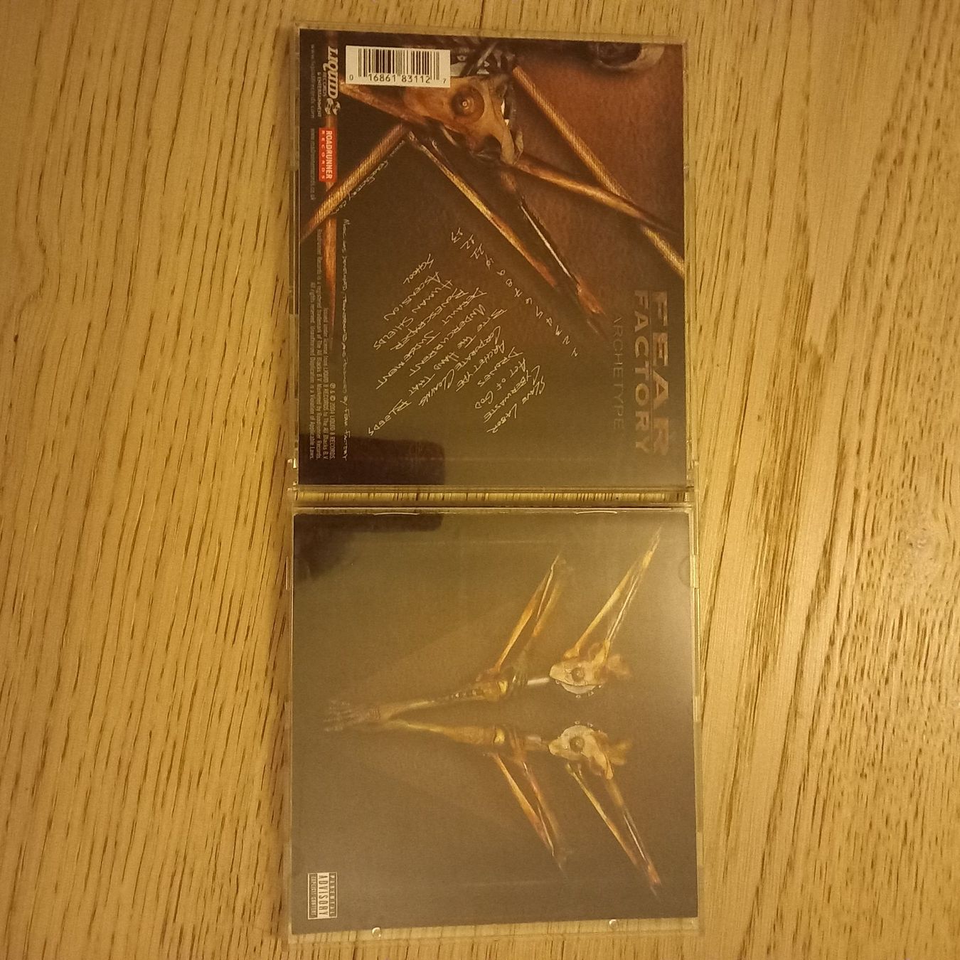 CD: Fear Factory- archetype – Usato da St-Cergue venduto da VeganWarrior