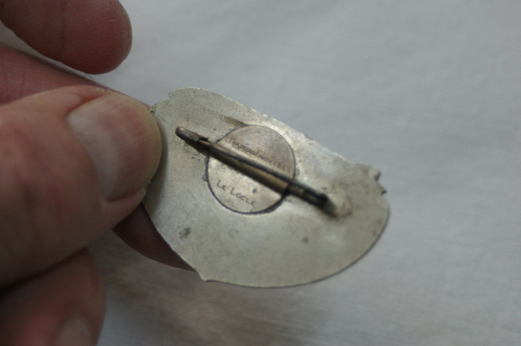 Basler Placchette & Badge: ZEPPELIN LANDUNG 1930 IN BASEL ABZEICHEN – Usato da Basel venduto da lagavulin02 3