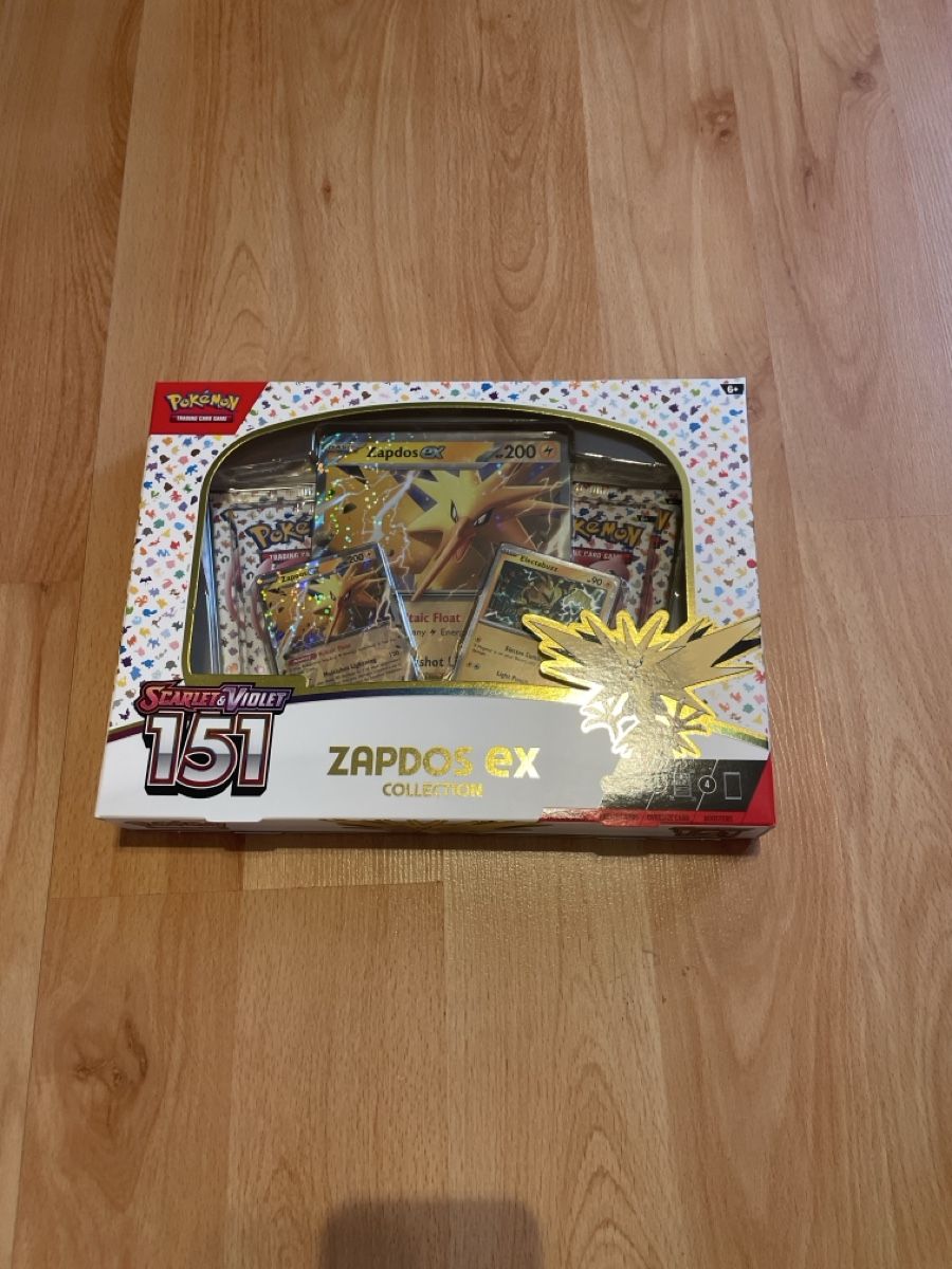 Pokémon Carte collezionabili: Zapdos Ex Collection Pokemon 151 – Nuovo e nell'imballaggio originale da Bazenheid venduto da Toulouse12