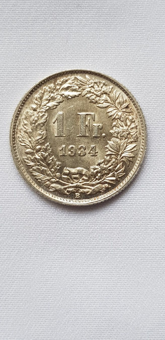 Toutes les monnaies: 1 Franken 1934 Schweiz – D'occasion à Dällikon par Toyfan 4