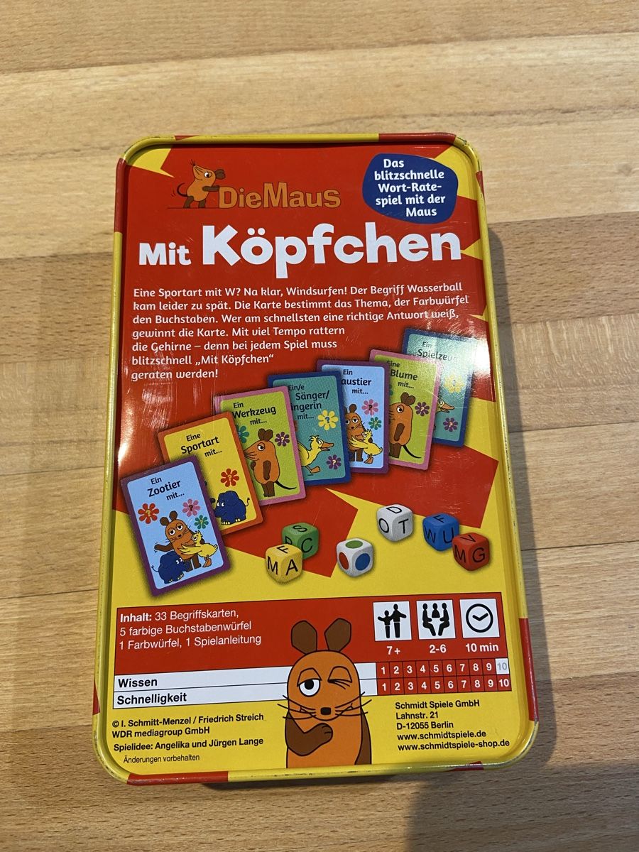 Spiele: Die Maus mit Köpfchen – Gebraucht aus Bern von wie_9lth 1