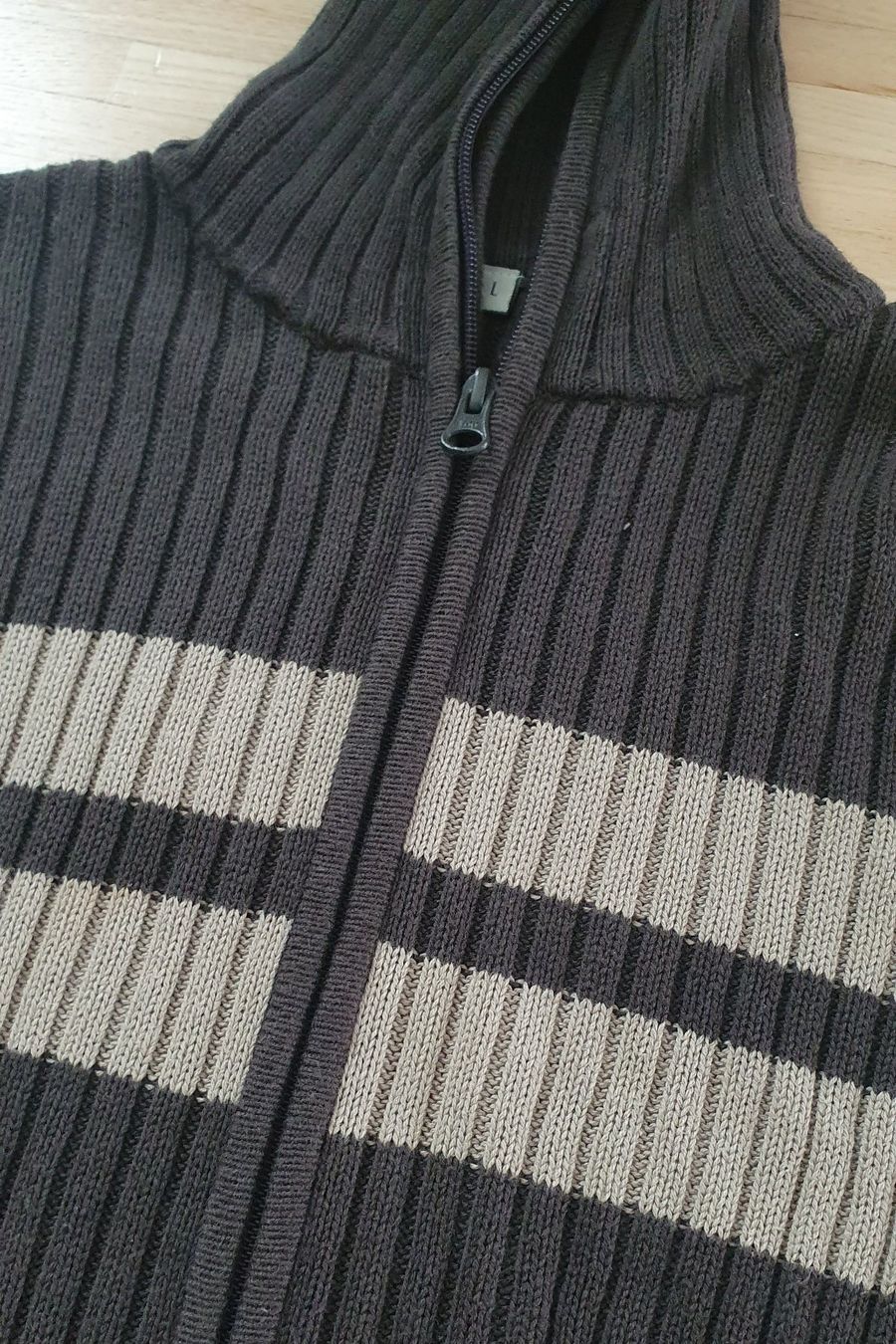 We Maglioni & Felpe: Strickpullover braun mit Streifen – Usato da St. Gallen venduto da TheYoungGod 1