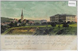 Gruss aus Burgdorf - Litho - Stabstempel: Bigenthal
