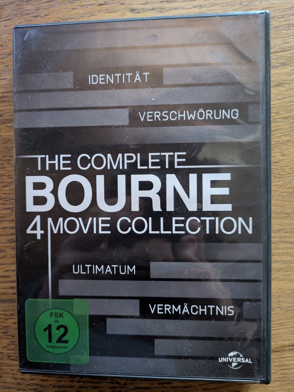 Tutti i DVDs: Bourne Collection DVD-Box mit 4 Filmen – Usato da Männedorf venduto da Pacer19