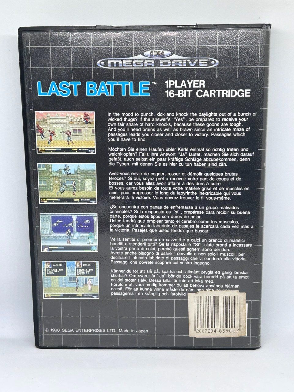 Sega Spiele: Last Battle per Sega Mega Drive – Gebraucht aus Giubiasco von LorisVale 1