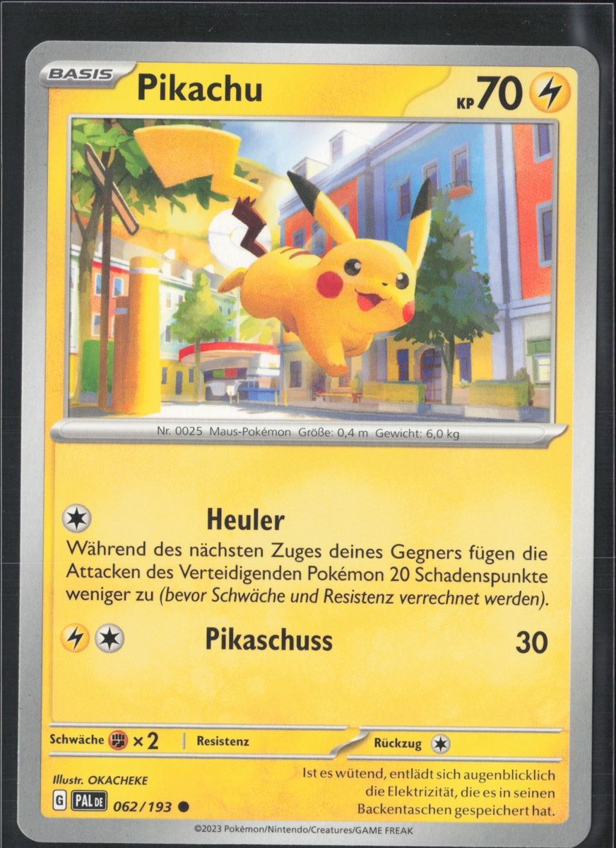 Pokémon Carte collezionabili: POKÉMON / Pikachu / Paldea Evolved 🇩🇪 – Usato da Herzogenbuchsee venduto da TCG-High-Quality