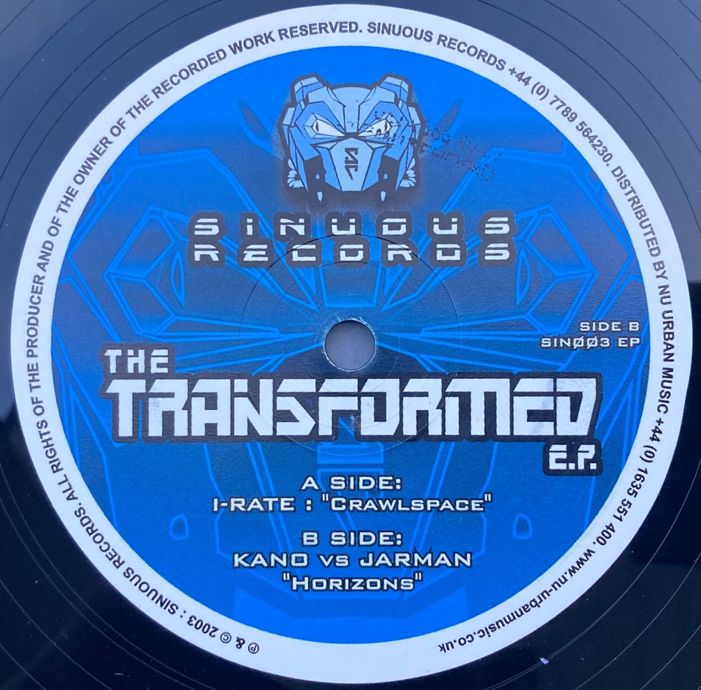 Schallplatten: DIVERS ARTISTES - TRANSFORMED EP – Gebraucht aus Poliez-Pittet von Newtown-Records 3
