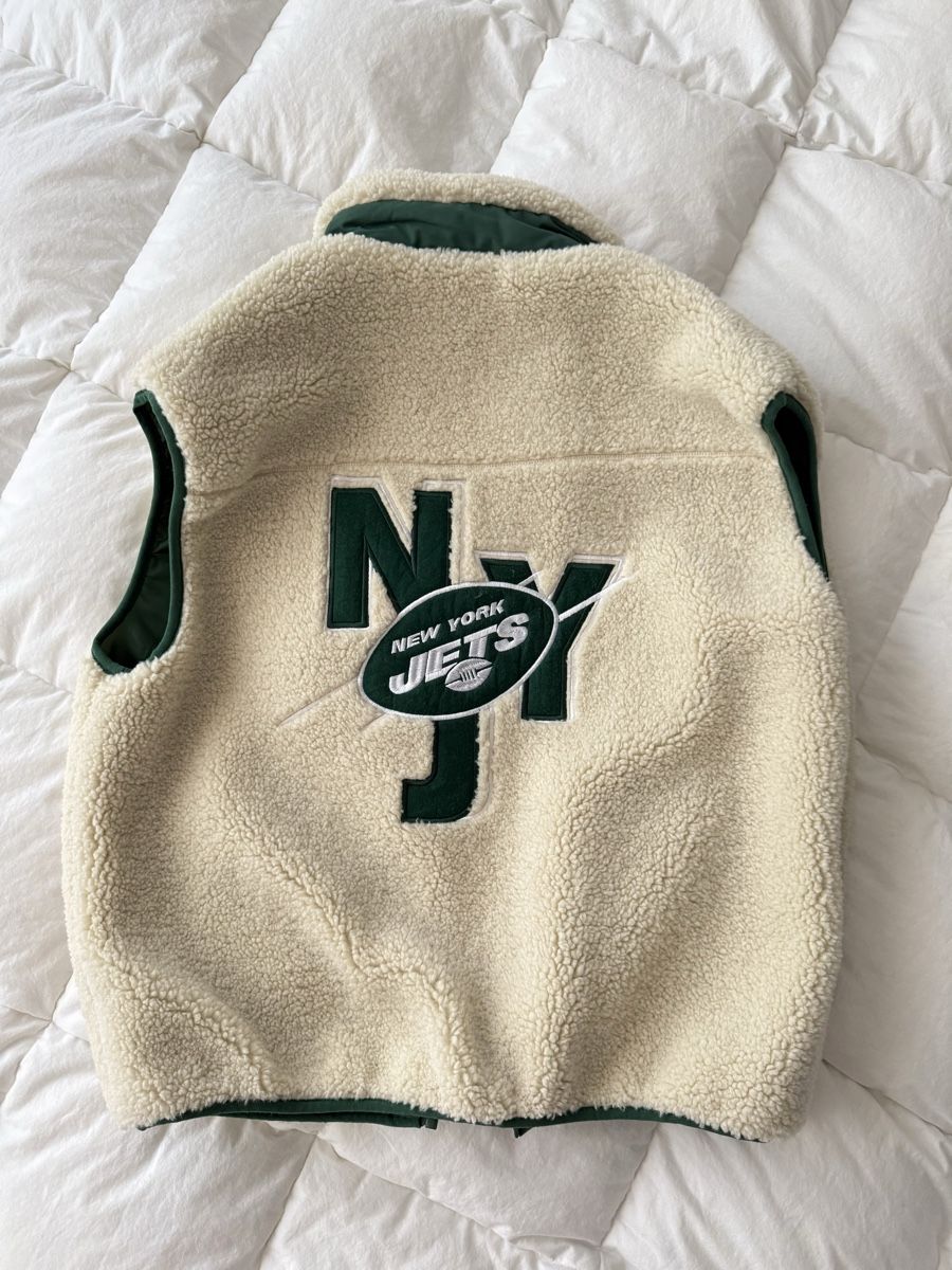 Gilet & Giacche: Teddyweste NY JETS – Nuovo (secondo la descrizione) da Dietikon venduto da tsela77 1