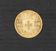 Goldvreneli 20 Franken Jahrgang 1935