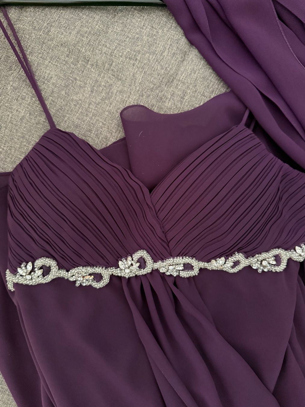 Vestiti: Abendkleid Magic Nights lila Grösse 38 mit Schmuckstein – Usato da Bözen venduto da caruso5 1