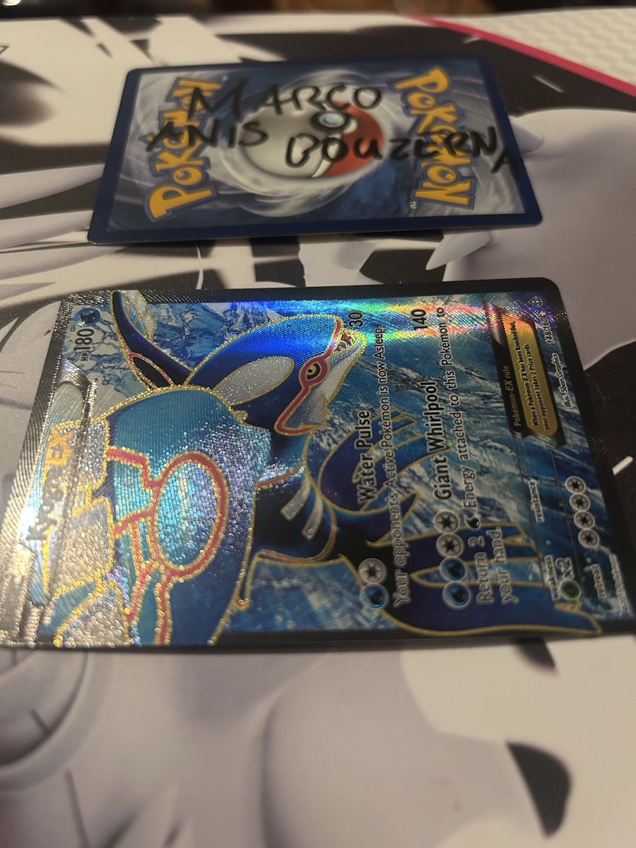 Pokémon Carte collezionabili: Kyogre primo choc 148 – Usato da Prilly venduto da BlindLoot 3