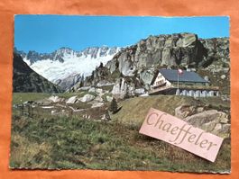 Göscheneralp,  Berggasthaus Dammagletscher 60er Jahre 