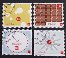 2008 - CH - Znr. 1284-1287 / Serie - gest. ES - 04.09.2008