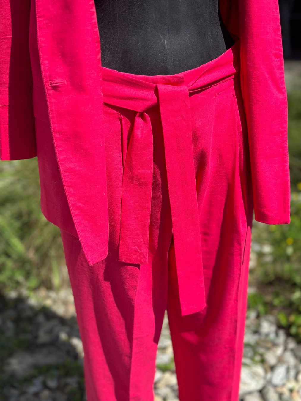 Mango Completi & Tailleur: Fuksia Hosenanzug Gr. M – Usato da Zufikon venduto da Modestil365 5