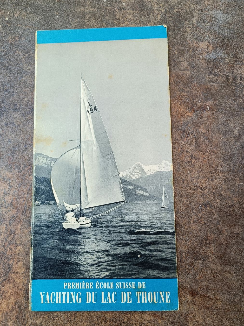 Documenti: Alter Prospekt / Segelschule Thunersee Ausgabe ca. 1939 – Usato da Brugg AG venduto da Ente015 4