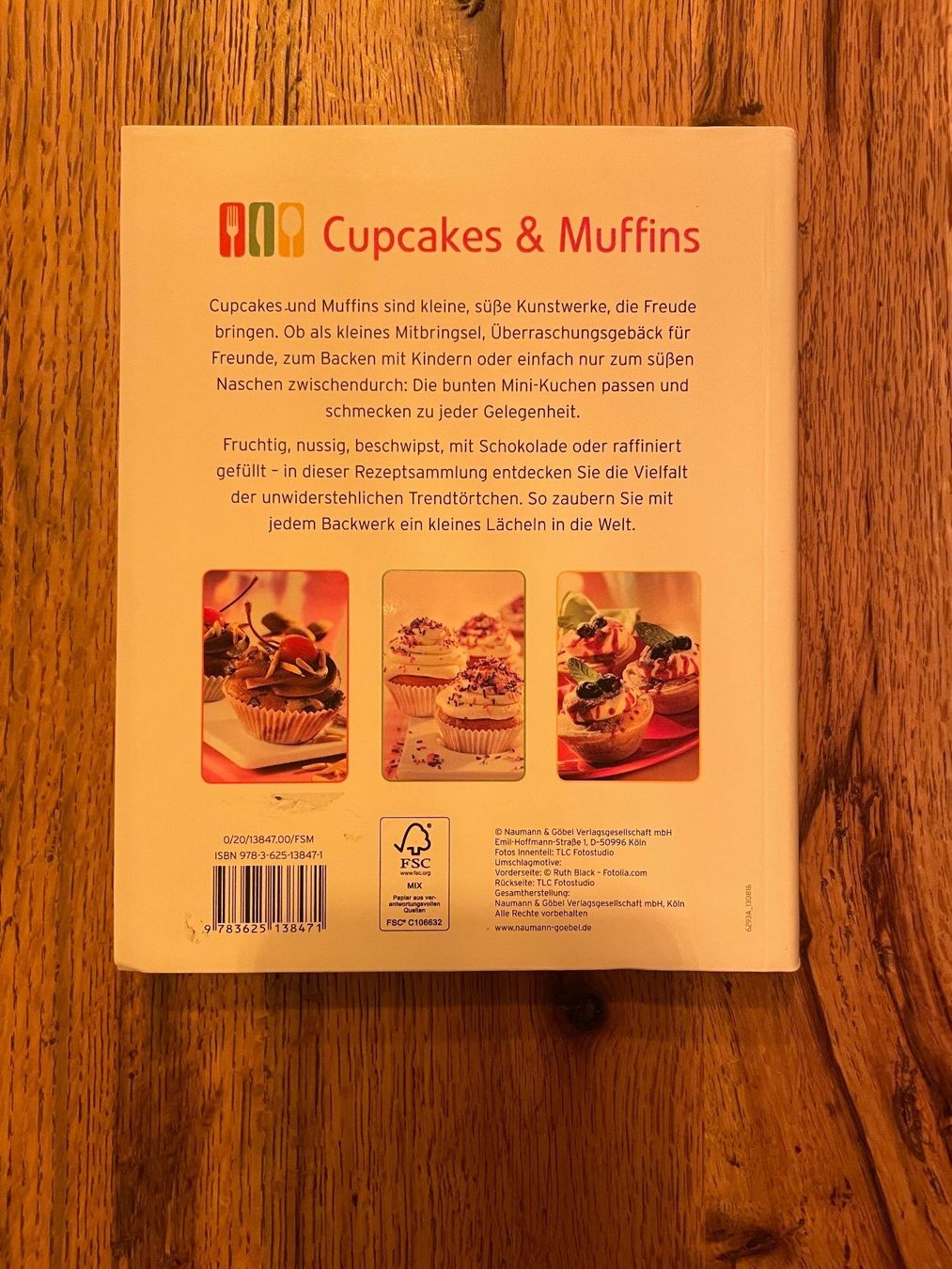 Libri: Backbuch "Cupcakes & Muffins" – Usato da Einsiedeln venduto da loubi02 1