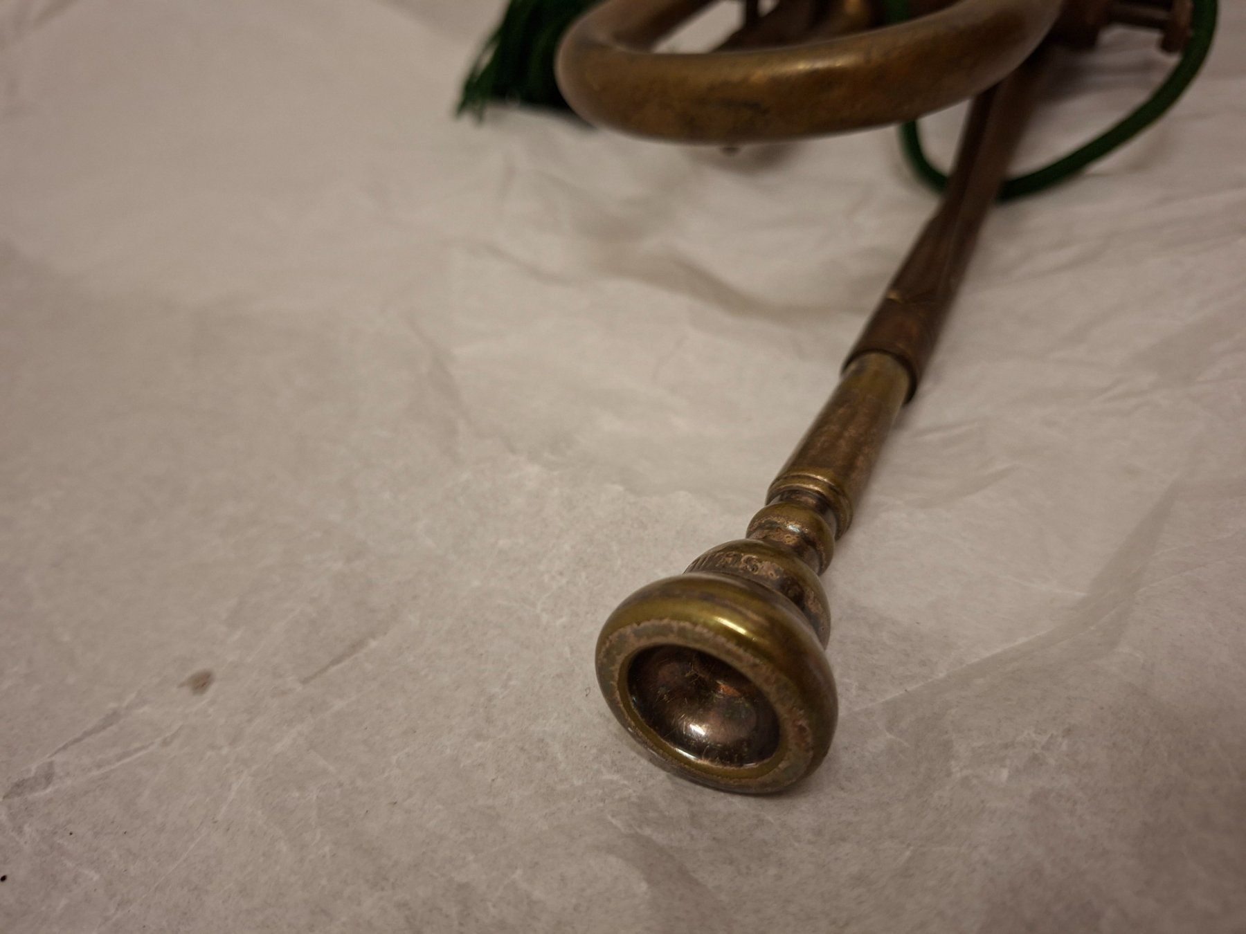 Musikinstrumente: Cornet mit Schnur und Quaste – Gebraucht aus Olten von Mezopotamya 3
