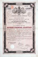 4% Königreich Ungarn, Budapest - 1881