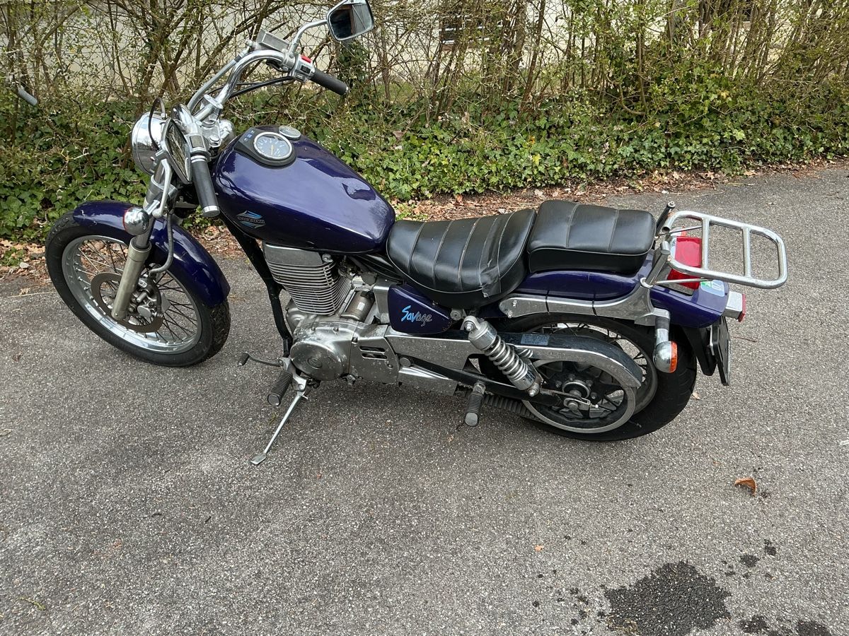 Suzuki Chopper: Suzuki Savage LS 650 zu verkaufen! Bastelprojekt – Defekt aus Münchenbuchsee von Schopper75